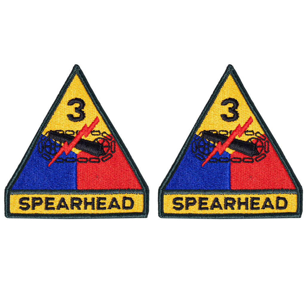 Army Patch: 3rd Third Armor Division - color