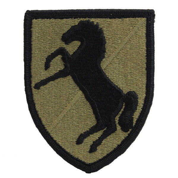 Army Patch: 11th Cavalry Regiment - embroidered on OCP