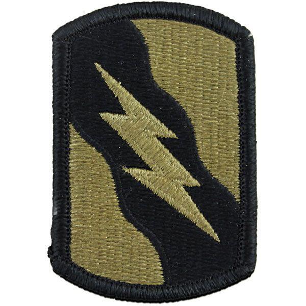 Army Patch: 155th Armor Brigade Combat Team - embroidered on OCP with Hook