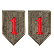 Army Patch: 1st Infantry Division - color with Hook
