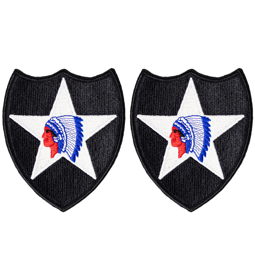 Army Patch: 2nd Infantry Division - color