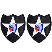Army Patch: 2nd Infantry Division - color