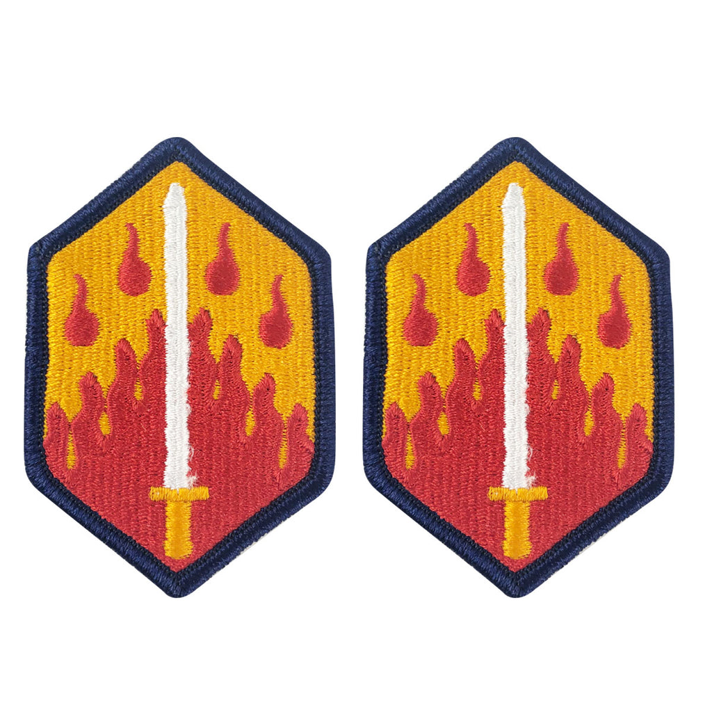 Army Patch: 48th Chemical Brigade - embroidered Full Color