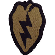 Army Patch: 25th Infantry Division - embroidered on OCP