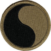 Army Patch: 29th Infantry Division - embroidered on OCP