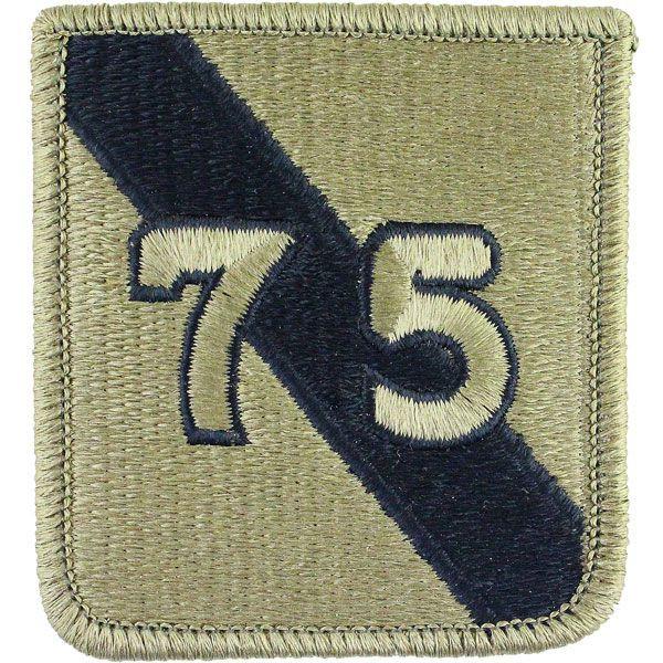 Army Patch: 75th Training Command - embroidered on OCP