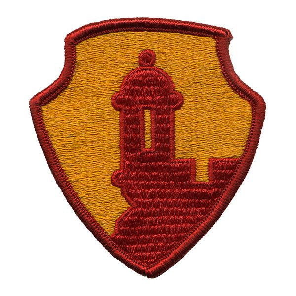 Army Patch: First Mission Support Command - color