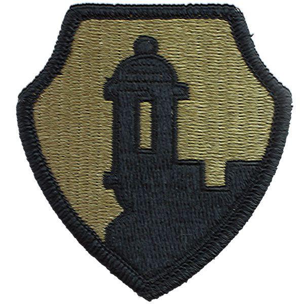 Army Patch: First Mission Support Command - embroidered on OCP