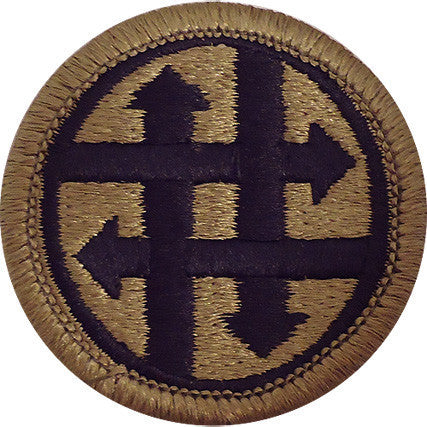 Army Patch: 4th Sustainment Command - embroidered on OCP