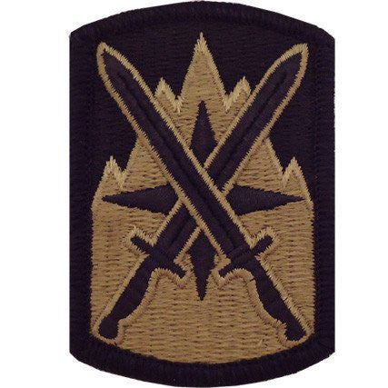 Army Patch: 10th Sustainment Brigade - embroidered on OCP