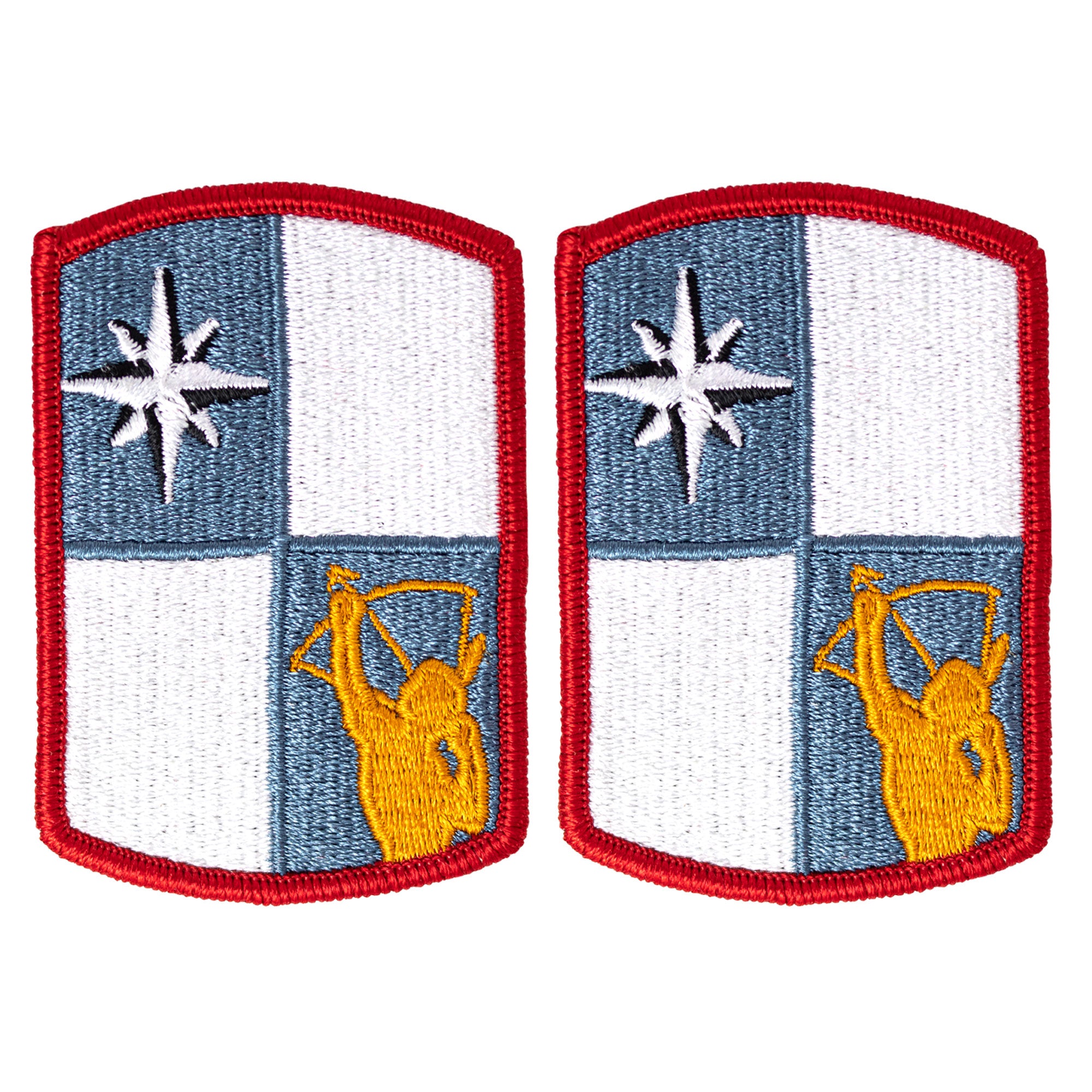 Army Patch: 287th Sustainment Brigade - Full Color embroidery