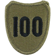 Army Patch: 100th Infantry Training Division - embroidered on OCP