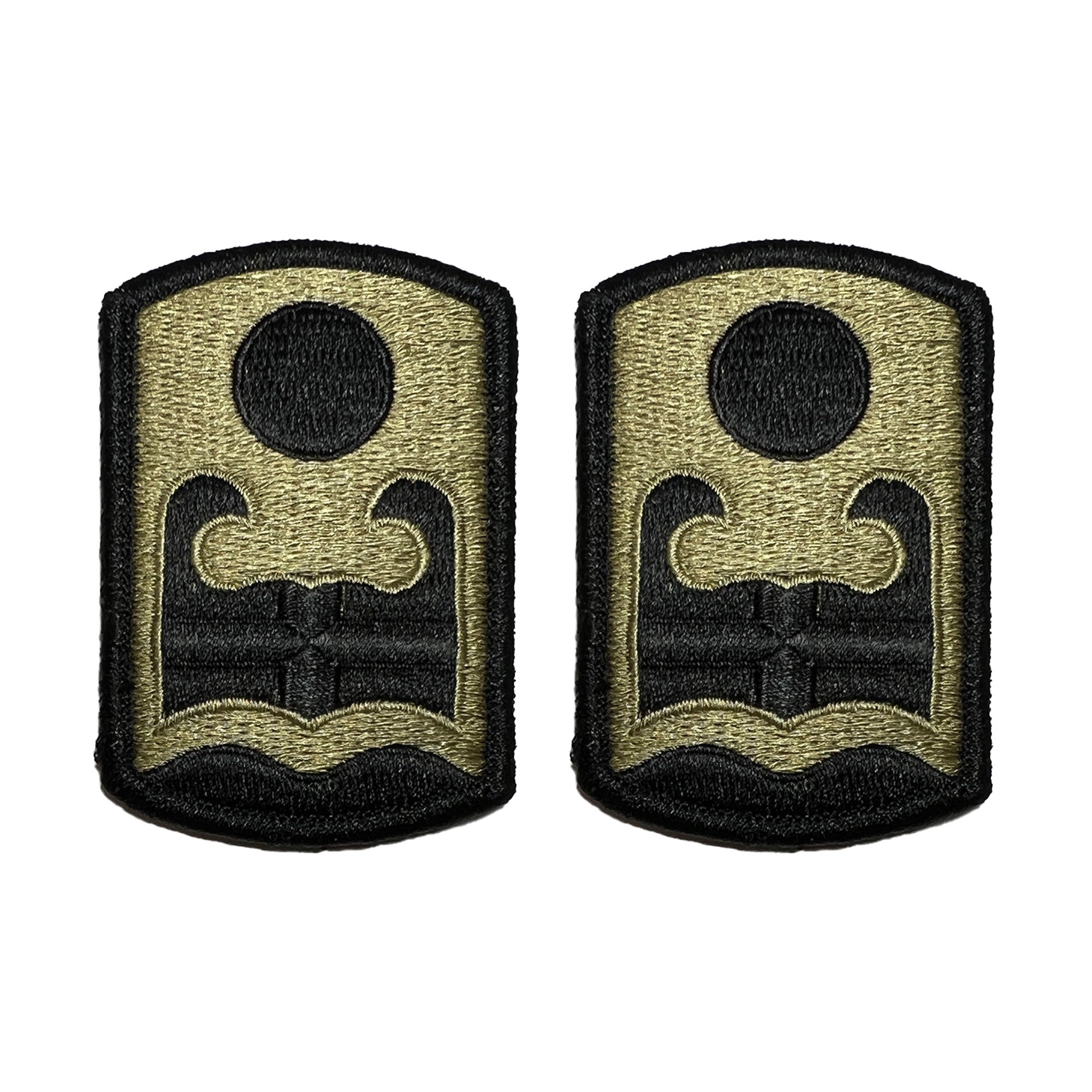Army Patch: 92nd Military Police Brigade - embroidered on OCP