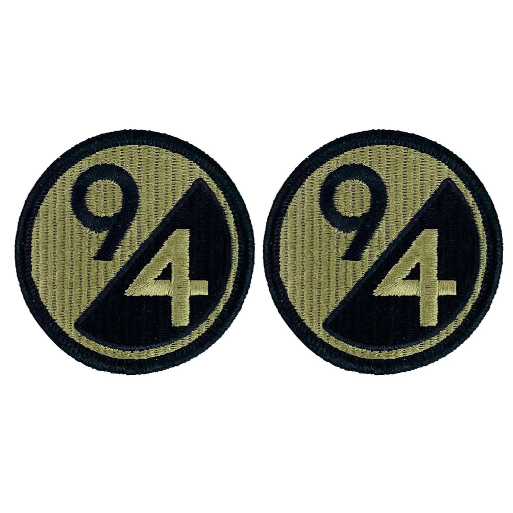 Army Patch: 94th Training Division - embroidered on OCP