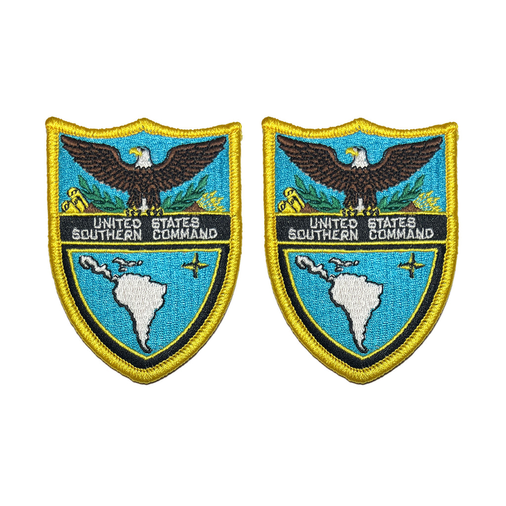 Army Patch: United States Southern Command with hook closure - color