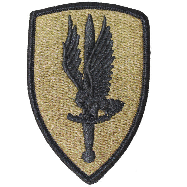 Army Patch: First Aviation Brigade - embroidered on OCP