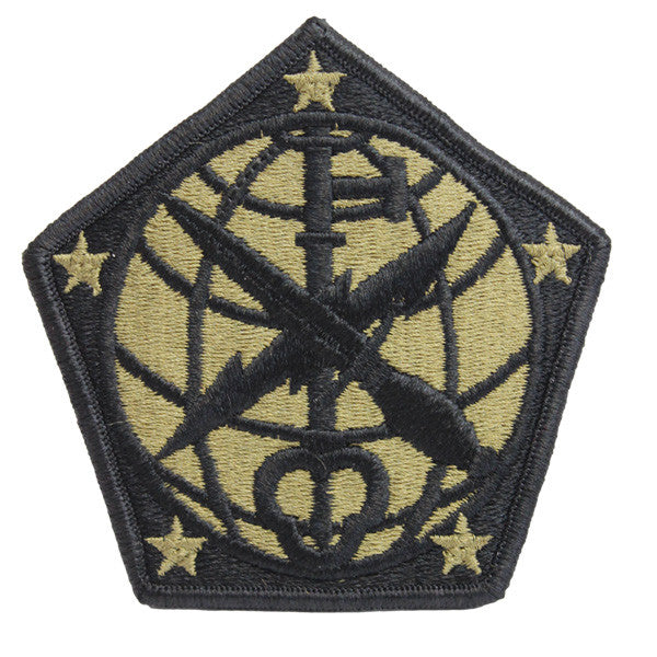 Army Patch: 704th Military Intelligence Brigade - embroidered on OCP
