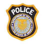 Army Cap Patch: Police Department of the Army - Full Color embroidery