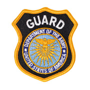 Army Cap Patch: Department of the Army Guard - Full Color embroidery