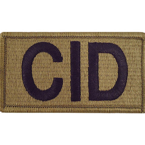 Army Patch: Criminal Investigation Division - embroidered on OCP