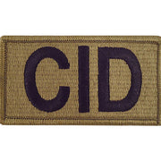 Army Patch: Criminal Investigation Division - embroidered on OCP