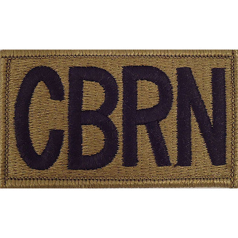 Army Patch: CBRN Letters - embroidered on OCP