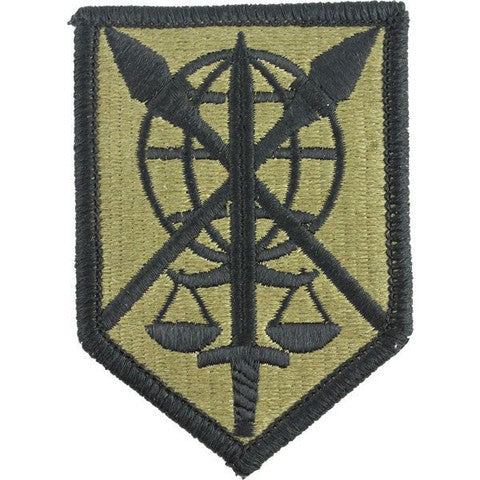 Army Patch: 200th Military Police Command - embroidered on OCP