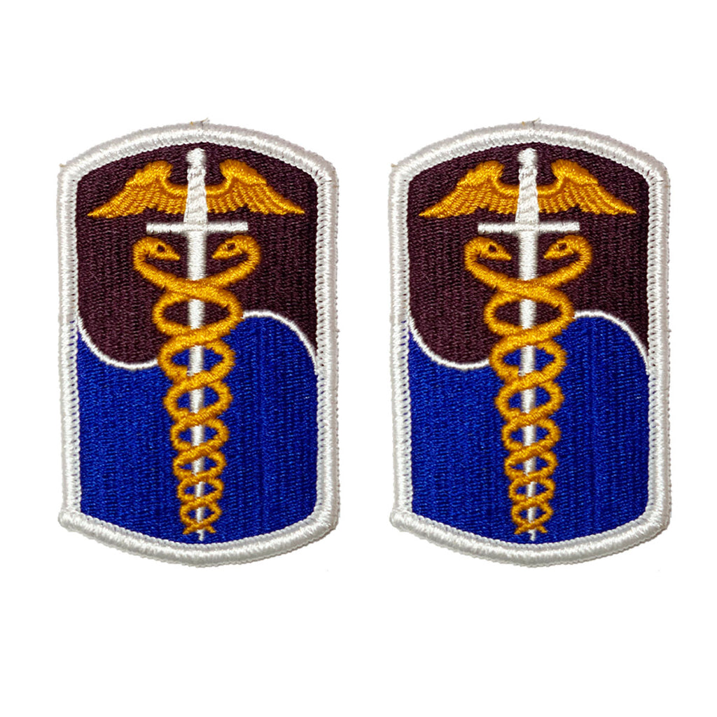 Army Patch: 65th Medical Brigade - color