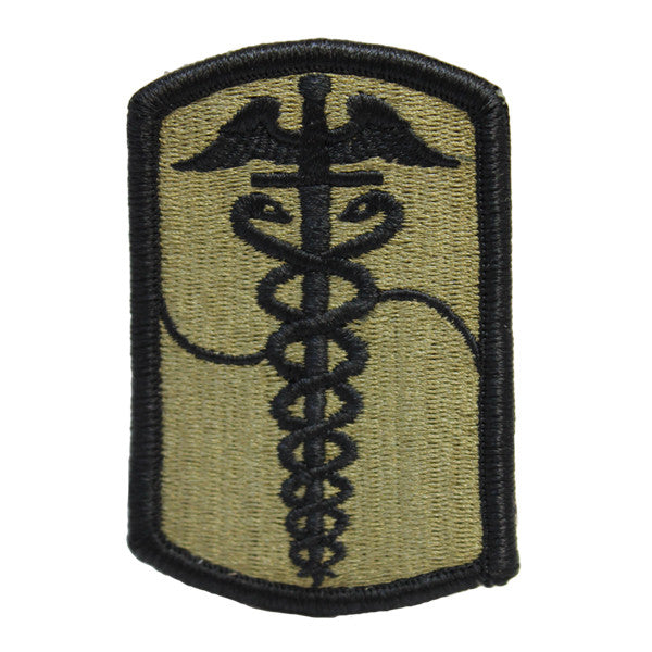 Army Patch: 65th Medical Brigade - embroidered on OCP