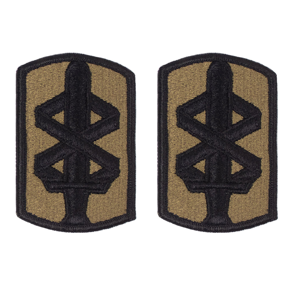 Army Patch: 18th Medical Command - embroidered on OCP