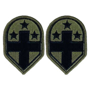 Army Patch: 332nd Medical Brigade - embroidered on OCP