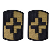 Army Patch: Fourth Medical Brigade - embroidered on OCP