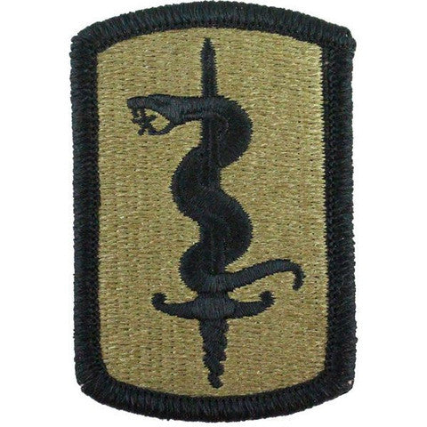 Army Patch: 30th Medical Brigade - embroidered on OCP