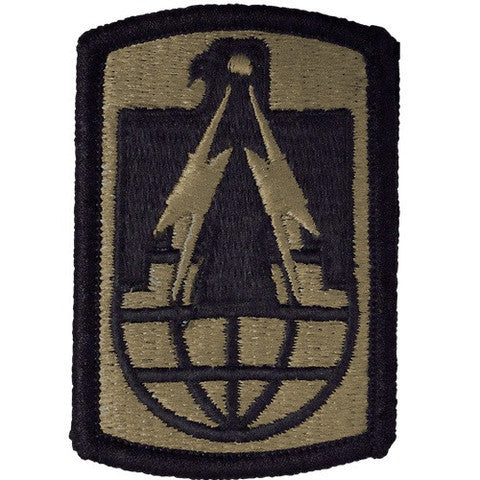 Army Patch: 11th Signal Brigade - embroidered on OCP