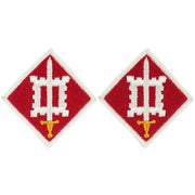 Army Patch: 18th Engineer Brigade - Full Color embroidery