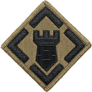 Army Patch: 20th Engineer Brigade - embroidered on OCP