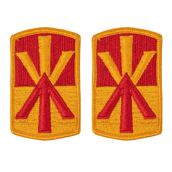 11th Air Defense Artillery Brigade Desert Camo Decal - 3.8 Inch UV Resistant Vinyl Sticker - Made In USA