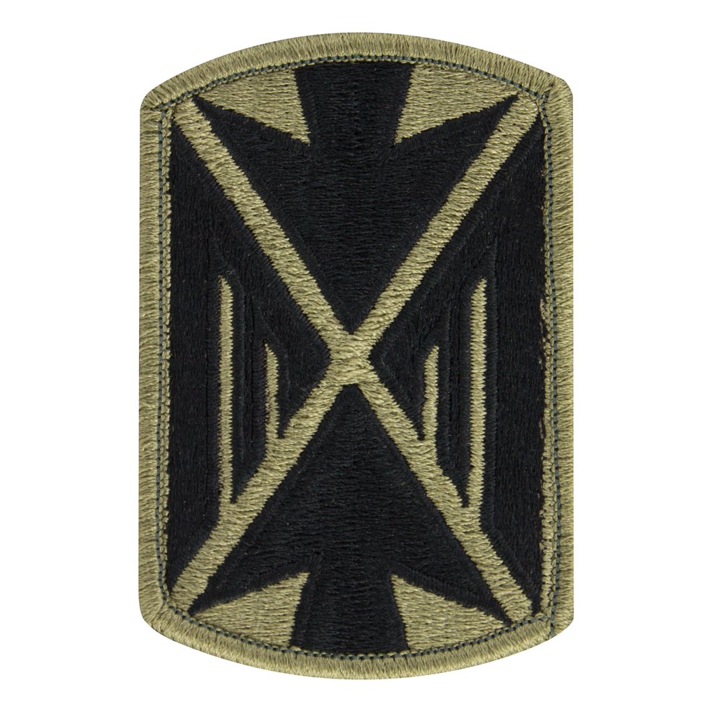 Army Patch: 10th Air Defense Arty Brigade - embroidered on OCP