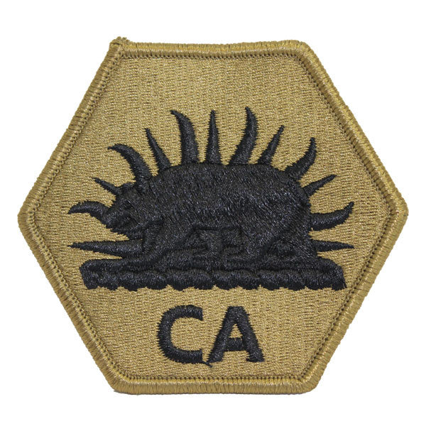 Army California National Guard CA Letters OCP Embroidered Patch ...