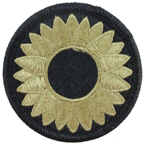 Army Patch: Kansas National Guard - embroidered on OCP