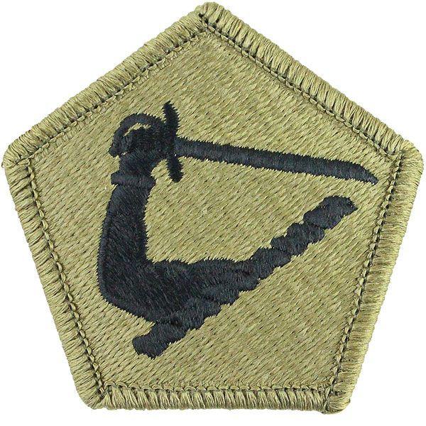 Army Patch: Massachusetts National Guard - embroidered on OCP