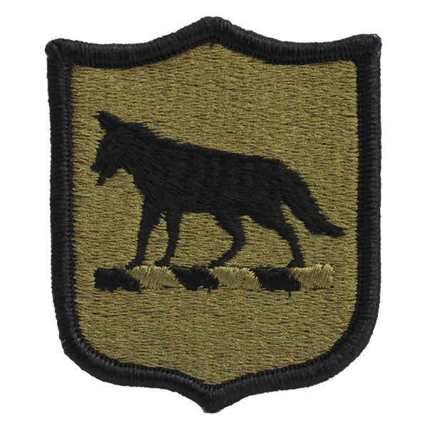 Army Patch: South Dakota National Guard - embroidered on OCP