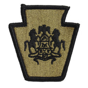 Army Patch: Pennsylvania National Guard - embroidered on OCP
