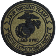 Marine Corps Patch: Second Marine Expeditionary Force Air Ground Team - Embroidered on OCP
