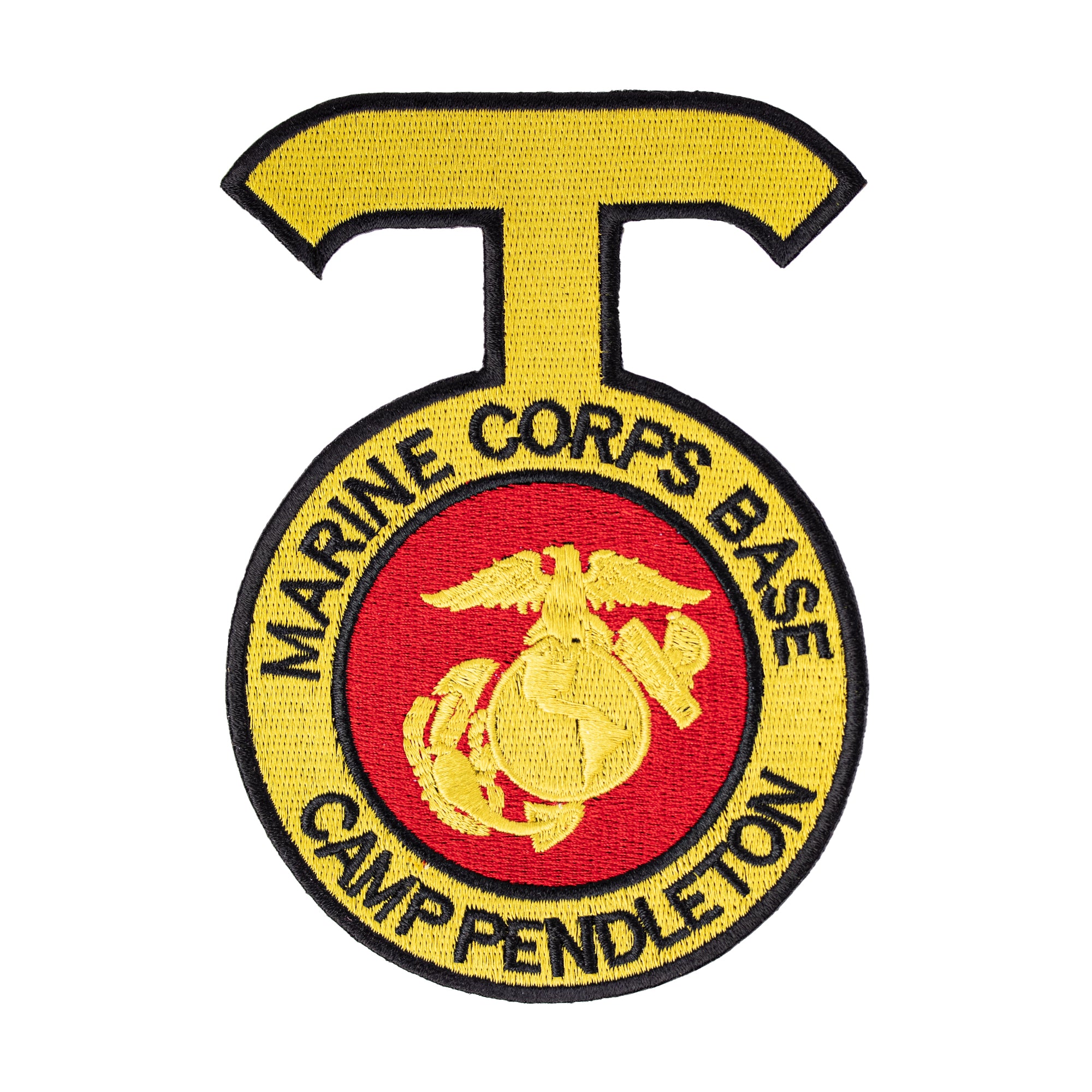 Marine Corps Patch: Camp Pendleton Base Logo 5 1/4" - color
