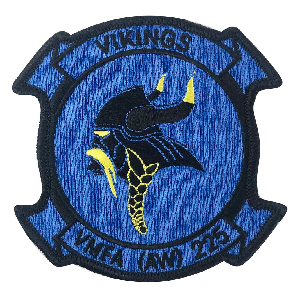 Marine Corps Patch: VMFA (AW)-225 Vikings  - color
