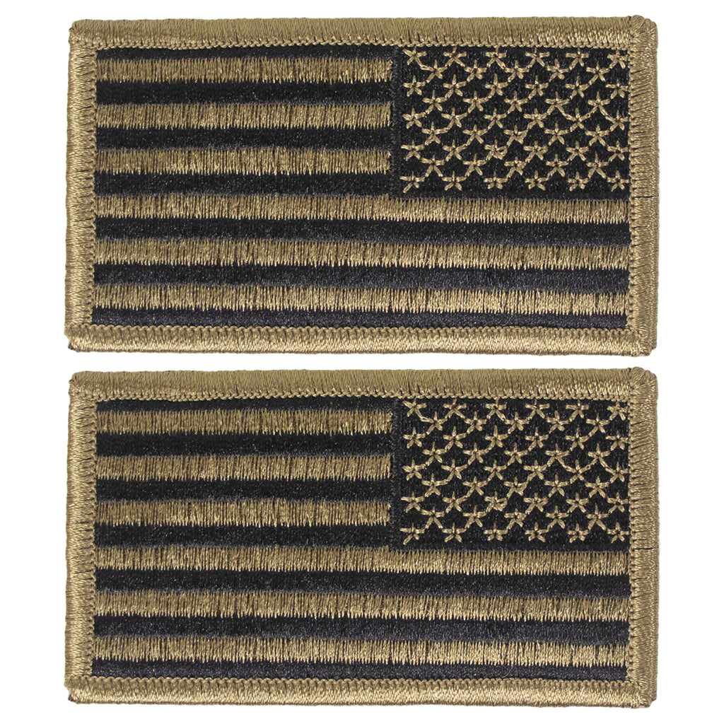 Army Flag Patch: United States of America - OCP Tactical Flag reversed with hook closure
