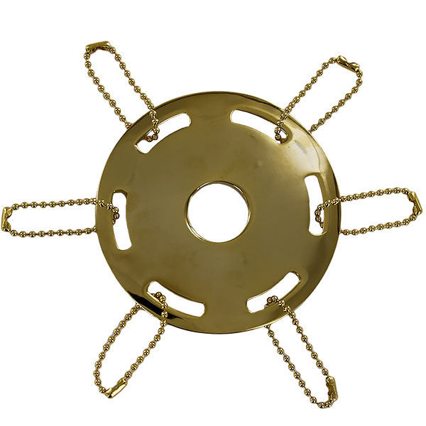 Streamer Suspension Ring: Gold