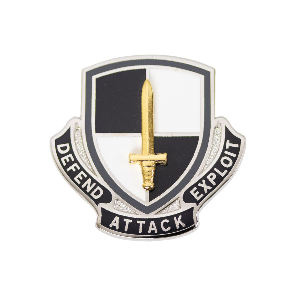 Army Corps Crest: Cyber Regiment - Defend Attack Exploit