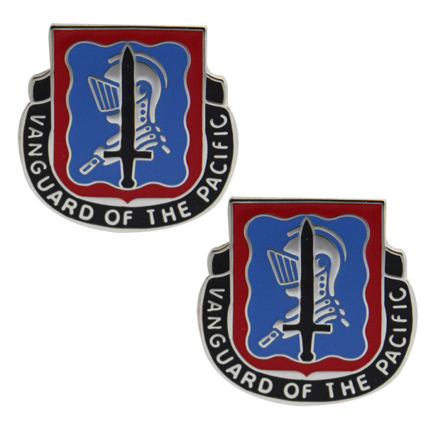 Army Crest: 368th Military Intelligence Battalion - Vanguard of the Pacific
